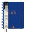 AGENDA 16 MESES SEPTIEMBRE 2025-DICIEMBRE 2026 TEMPUS 4 155X212 SEMANA VISTA VERTICAL AZUL+ FINOCAM 626600426