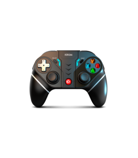 Krom KEXAL Negro, Rojo, Blanco Bluetooth/USB Gamepad Analgico/Digital Android, Nintendo Switch, PC, iOS