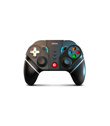 Krom KEXAL Negro, Rojo, Blanco Bluetooth/USB Gamepad Analgico/Digital Android, Nintendo Switch, PC, iOS