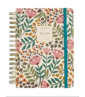 AGENDA ESCOLAR 2025-2026 MONIQUILLA E10-155X212 1DIA PAGINA JARDIN+ FINOCAM 646020226