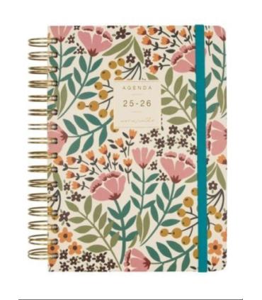 AGENDA ESCOLAR 2025-2026 MONIQUILLA E10-155X212 1DIA PAGINA JARDIN+ FINOCAM 646020226