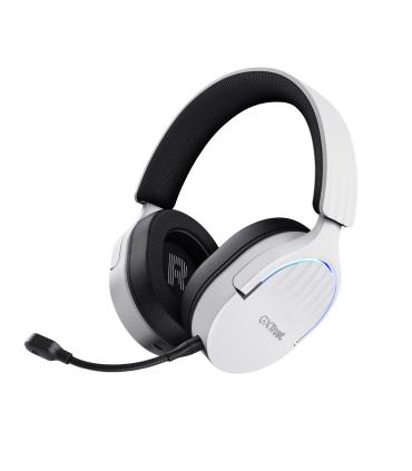 Auriculares Gaming Inalmbricos Con Micrfono Trust Gaming GXT 491 Fayzo  Bluetooth  Jack 3.5  Blancos