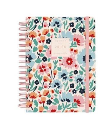 AGENDA ESCOLAR 2025-2026 MONIQUILLA E10-155X212 1DIA PAGINA DALIA+ FINOCAM 646020326