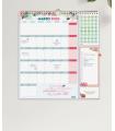 CALENDARIO 16 MESES SEPTIEMBRE 2025-DICIEMBRE 2026 PLUS 340X380 MES VISTA FRASES MOTIVACIONALES+ FINOCAM 540220226