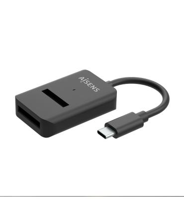 Dock USB Tipo-C Para SSD M2 SATA NVMe Aisens ASUC-M2D011-BK  Negro