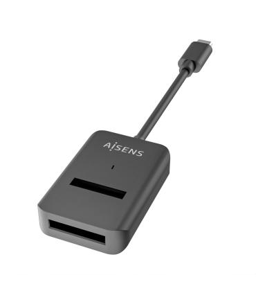 Dock USB Tipo-C Para SSD M2 SATA NVMe Aisens ASUC-M2D011-BK  Negro