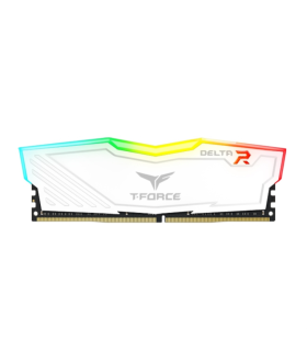 DDR4 TEAMGROUP T-FORCE DELTA RGB 8GB X2 3200 BLANCO