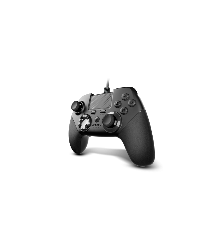Krom Kaiser Negro USB Gamepad Analgico/Digital PC, PlayStation 4, Playstation 3