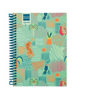 AGENDA ESCOLAR 2025-2026 DIVA 8 120X164 SEMANA VISTA HORIZONTAL SELVA+ FINOCAM 536100626