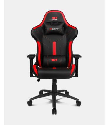 DRIFT DR350 Butaca para jugar Asiento acolchado Negro, Rojo