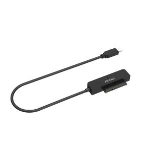 ADAPTADOR AISENS SATA A USB-C USB 3.0 3.1 GEN1 DISCOS 2.5 NEGRO