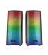 Altavoces Con Bluetooth Mars Gaming MSRGB2  15W  2.0  Negros