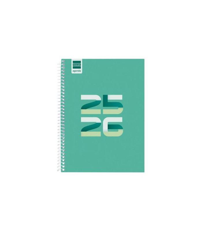 AGENDA ESCOLAR 2025-2026 COOL 4 155X212 1DIA PAGINA VERDE+ FINOCAM 645060926