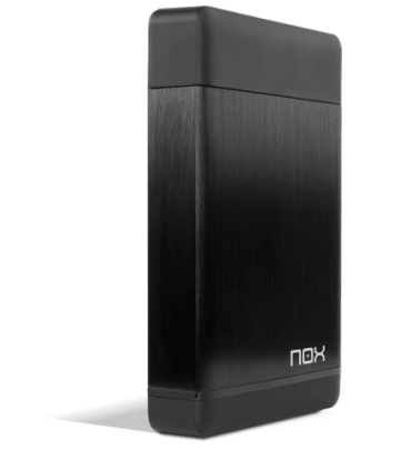 NOX Lite 3.5 Carcasa de disco duro/SSD Negro 3.5\"