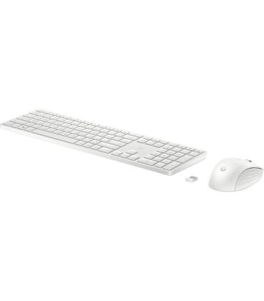 Teclado y Ratn Inalmbricos HP 650/ Blanco