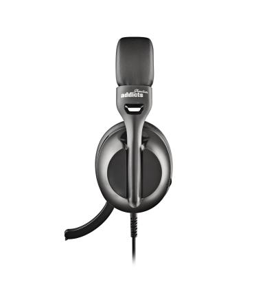 NGS Auriculares Cable USB-C Control Vol. Negro
