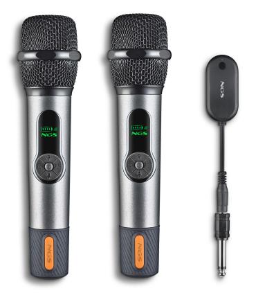 NGS Micrfonos Inalmbricos Vocales Pack 2