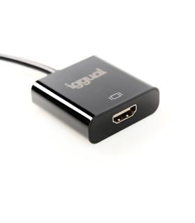 Iggual Adaptador DisplayPort (M) A HDMI (H)