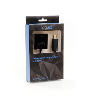 Iggual Adaptador DisplayPort (M) A HDMI (H)