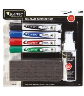 KIT PIZARRA BLANCA (4 ROTULADORES, BORRADOR, SPRAY LIMPIADOR) NOBO 1903798