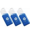 USB 3.1 HP 32GB X755W PACK DE 3 AZUL