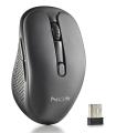 Ratn Inalmbrico NGS Evo Peep Silencioso/ Batera Recargable/ Hasta 3200 DPI/ Negro