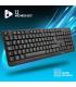 NGS - Teclado Funky V3 - Cable 1.4m - 12 Teclas Multimedia - Negro