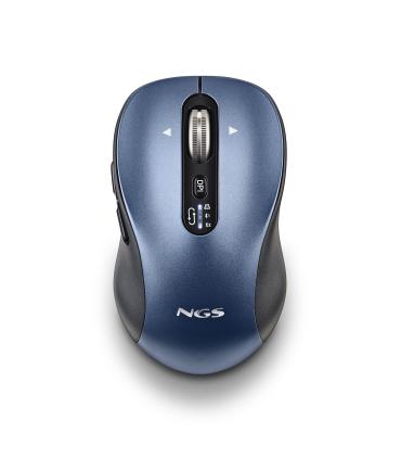 Ratn Inalmbrico Por Bluetooth NGS Infinity-RB  Batera Recargable  Hasta 3200 DPI  Azul