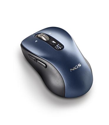 Ratn Inalmbrico Por Bluetooth NGS Infinity-RB  Batera Recargable  Hasta 3200 DPI  Azul