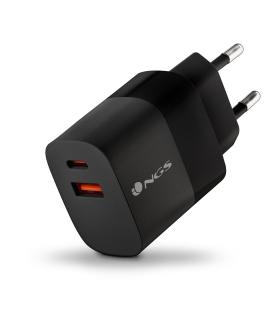 Cargador De Pared NGS Bud  1xUSB Tipo-C  1xUSB  45W
