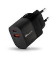 Cargador De Pared NGS Bud/ 1xUSB Tipo-C/ 1xUSB/ 45W