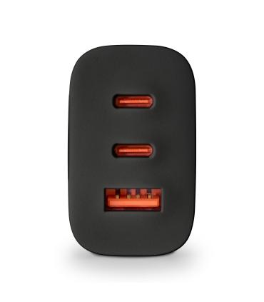 Cargador De Pared NGS Bud  2xUSB Tipo-C  1xUSB  65W