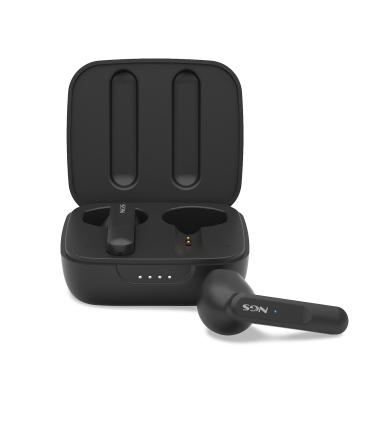 NGS - Auriculares Bluetooth Rtica Move Con Estuche De Carga - Autonoma 7h - Negros