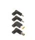 Pack 4 Clavijas Para Porttil Lenovo NGS BUD-L  DC - USB Tipo-C