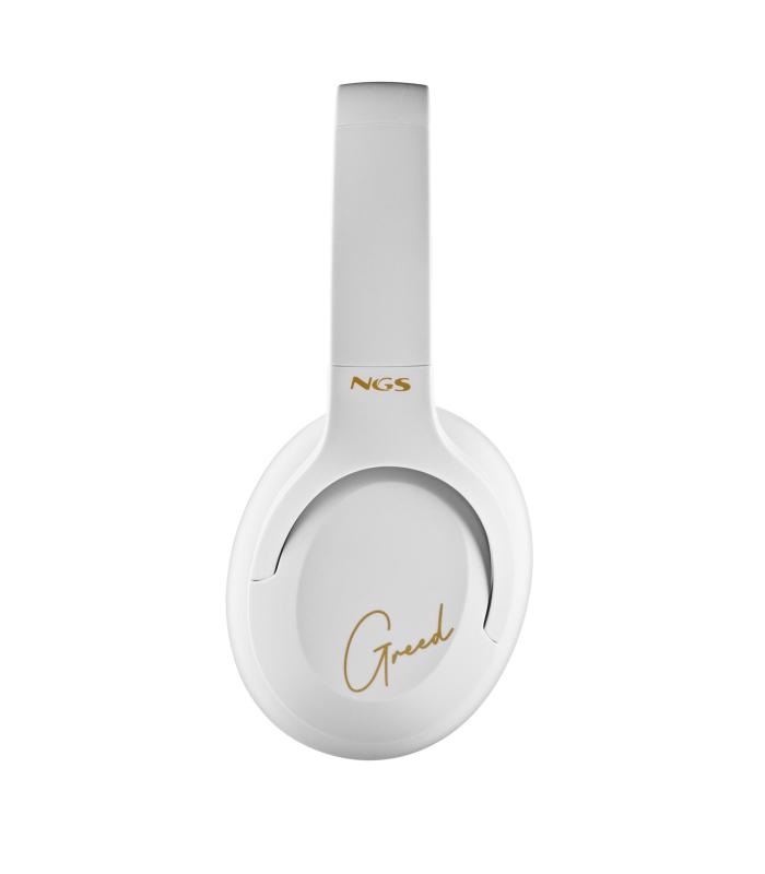 Auriculares Inalmbricos NGS Artica Greed  Con Micrfono  Bluetooth  Blancos