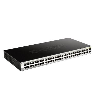 Switch D-Link DGS-1210-52 Smart+ 52 Puertos  RJ-45 10 100 1000  SFP