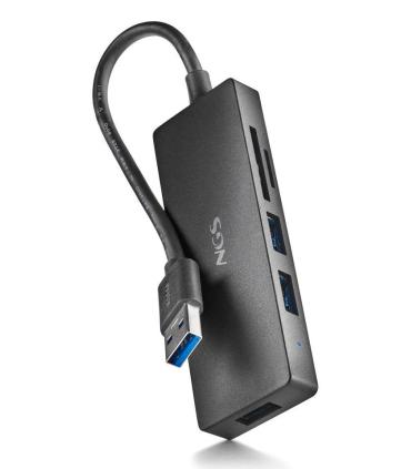 NGS Hub Reader 3.0 Con Lector De Tarjeta