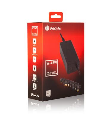 CARGADOR PORTATIL  45W NGS AUTOMATICO Y UNIVERSAL  W-45W