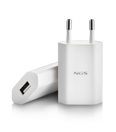 NGS Cargador Pared Blanco USB 5V2A 10W