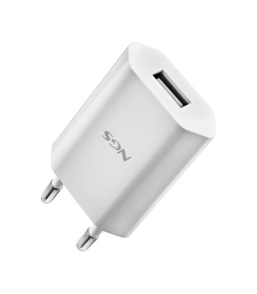NGS Cargador Pared Blanco USB 5V2A 10W