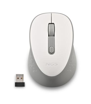 NGS RATON INALAMBRICO 800 1600DPI Blanco