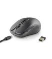 RATON NGS INALAMBRICO ERGONOMICO EVO RUST BLACK RECARGABLE NEGRO USB