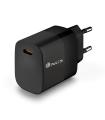 NGS Bud 20W Cargador Universal De Pared 20W Ultrarapido - 1x USB-C PD & PPS - Color Negro