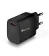 NGS Bud 20W Cargador Universal De Pared 20W Ultrarapido - 1x USB-C PD & PPS - Color Negro