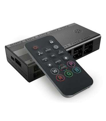 Controlador Hub Remoto Mars Gaming MF-HUB Para Ventiladores ARGB
