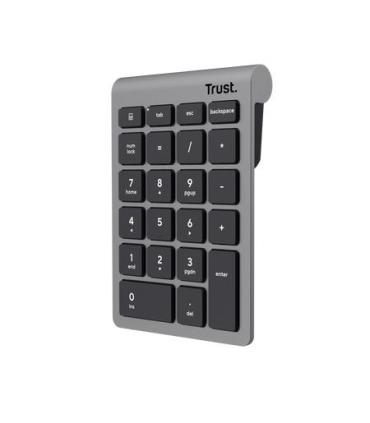 Teclado Numrico Inalmbrico Trust Xalas Wireless  Plata