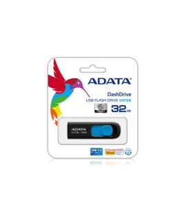 ADATA Lapiz Usb UV128 128GB USB 3.2 Negro Azul