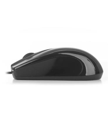 NGS Raton Ptico Mist 1000Dpi Negro