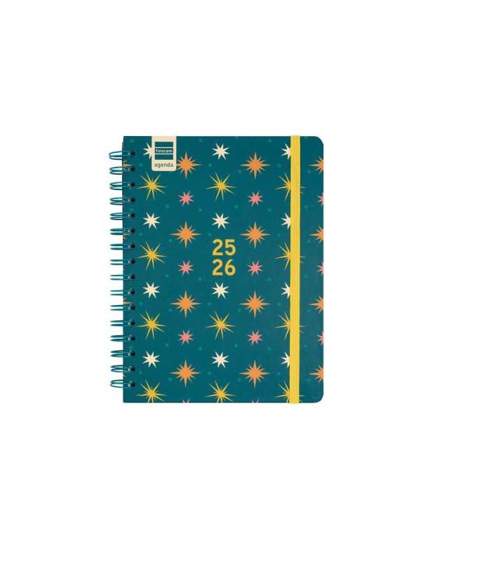 AGENDA ESCOLAR 2025-2026 CURSO COSMO 4 155X212 SEMANA VISTA HORIZONTAL STARS+ FINOCAM 537050126