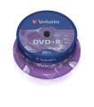 DVD+R Verbatim Advanced AZO 16X/ Tarrina-25uds
